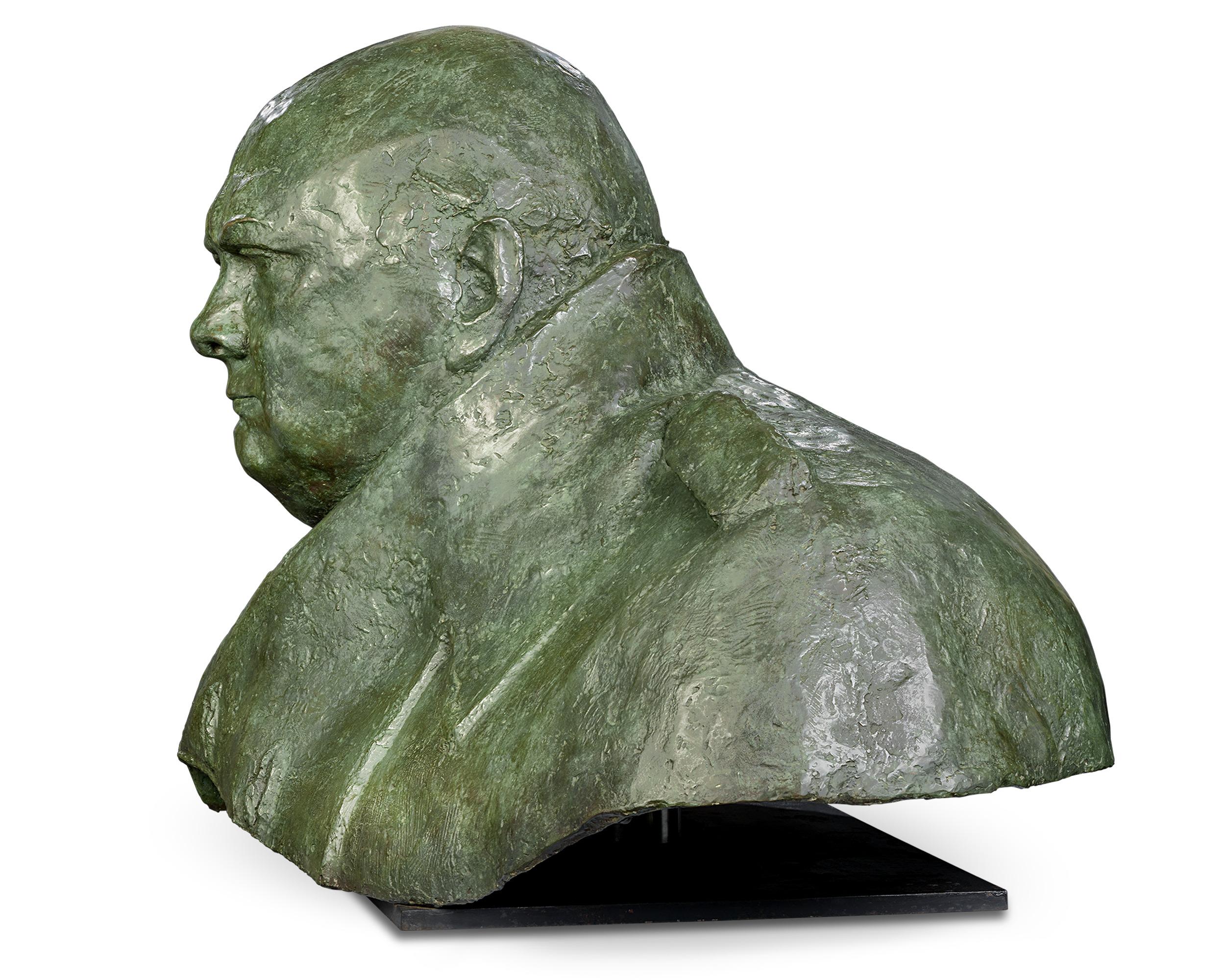 Winston Churchill Artist Proof Bust by Ivor Roberts-Jones For Sale 2
