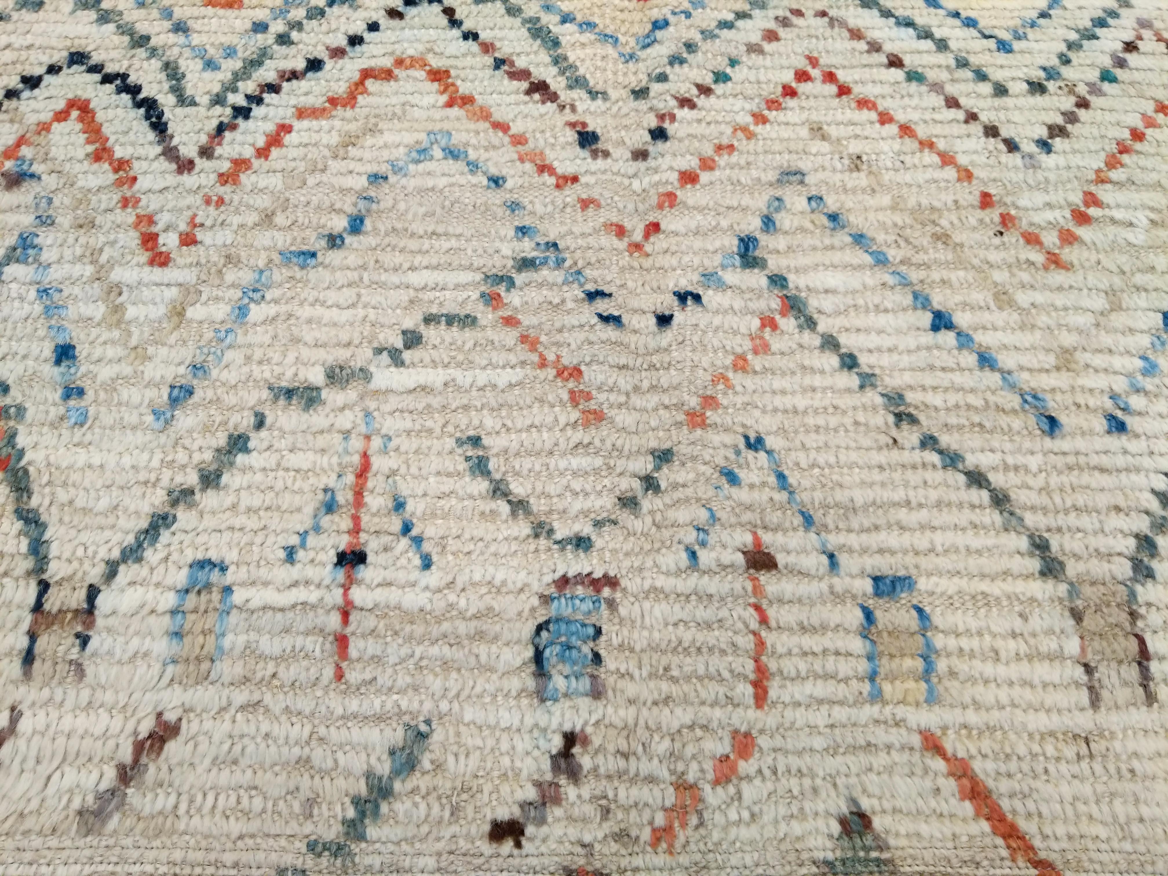 abstract geometric rug