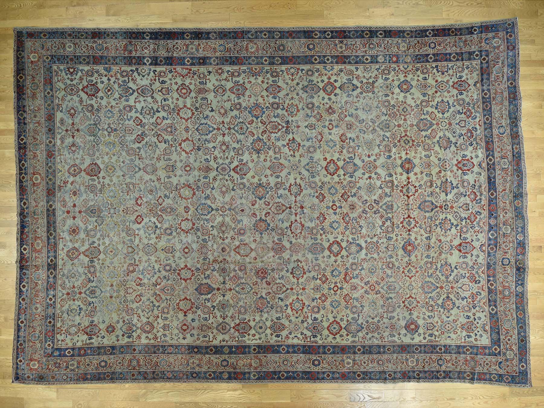 This is a genuine hand knotted Oriental rug. It is not hand tufted or machine made rug. Our entire inventory is made of either hand knotted or handwoven rugs.

Bring life to your home with this admirable handmade carpet. This handcrafted antique