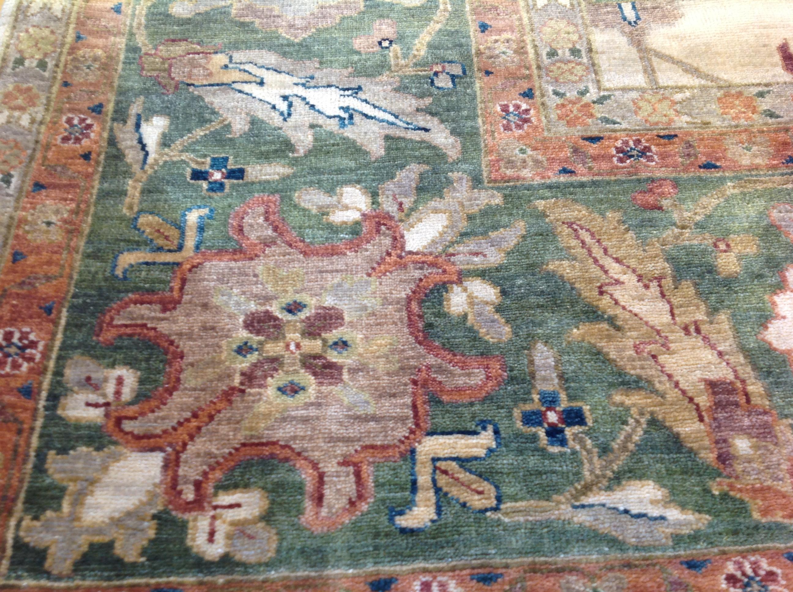 green rugs