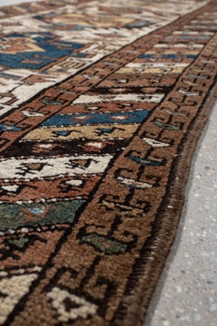 Ivory and Indigo Northwest Persian Runner
