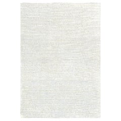 Ivory and Navy Horizontal Stripe Design "Harbor Line" by Doris Leslie Blau