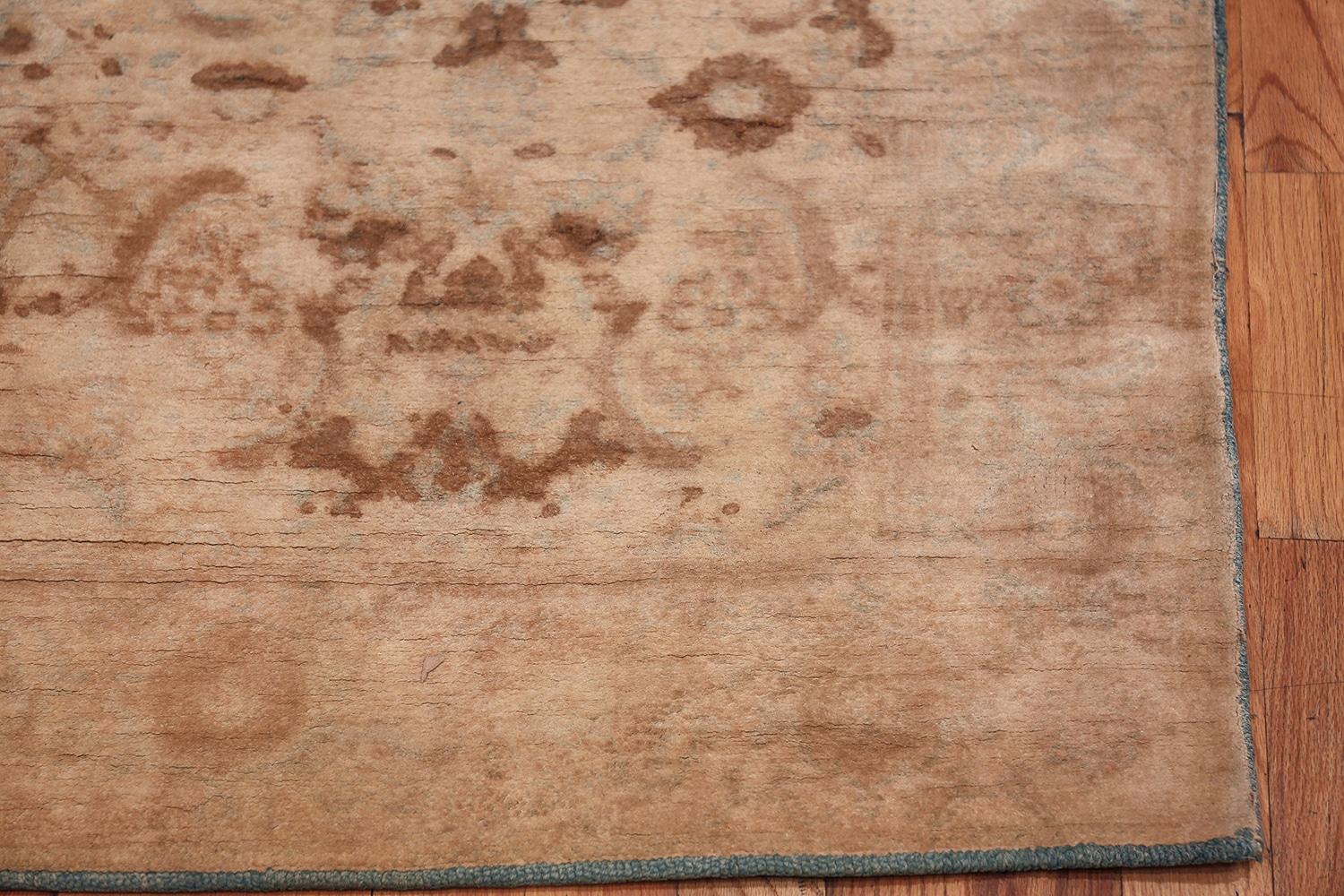 Antiker indischer Agra-Teppich aus Baumwolle. 5 ft x 8 ft 6 in im Angebot 4
