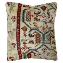 Ivory Antique Turkish Rug Pillow