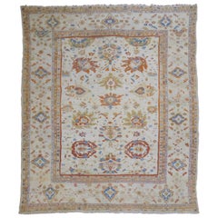 Ivory Antique Ziegler Mahal Sultanabad Rug