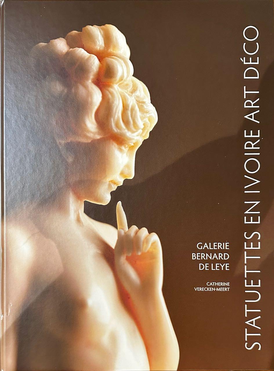 Paper Ivory Art Deco Statues Galerie Bernard De Leye For Sale