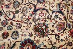 Antique Persian Tabriz Rug. Size: 9 ft 4 in x 12 ft 6 in