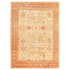 Nazmiyal Collection Antique Sultanabad Rug. Size: 9 ft x 12 ft 2 in 