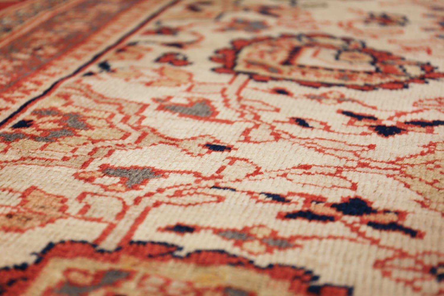 Antiker persischer Sultanabad-Teppich aus Persien. Größe: 11' x 14' 4