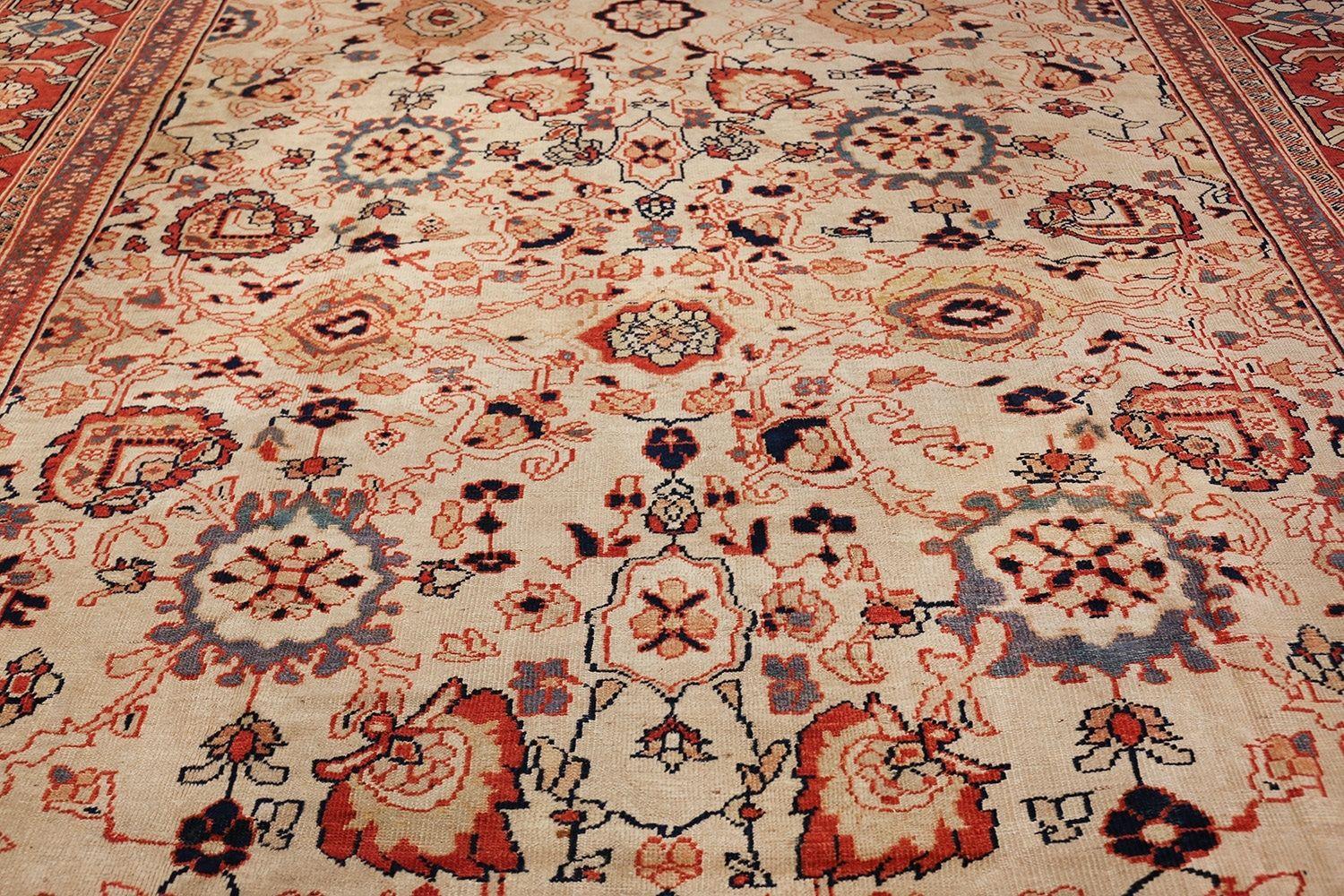 Tapis persan ancien de Sultanabad Taille : 11' x 14' 4