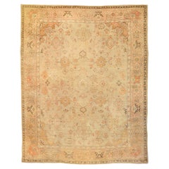 Alriz Collection Ivory & Beige Oushak Rug
