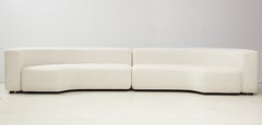 Ivory Boucle Sofa Attributed to Pamio, Massari & Toso for Stillwood, Italy, 1960