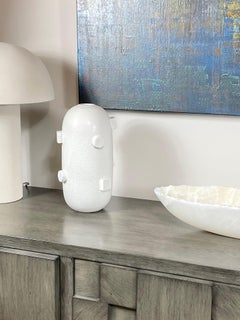 Ivory Ceramic Vessel by Natan Moss