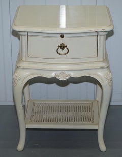 Ivory Collection Willis & Gambier Bedside Table Butlers Shelf Part of a Suite