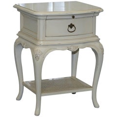 Ivory Collection Willis & Gambier Bedside Table Butlers Shelf Part of a Suite