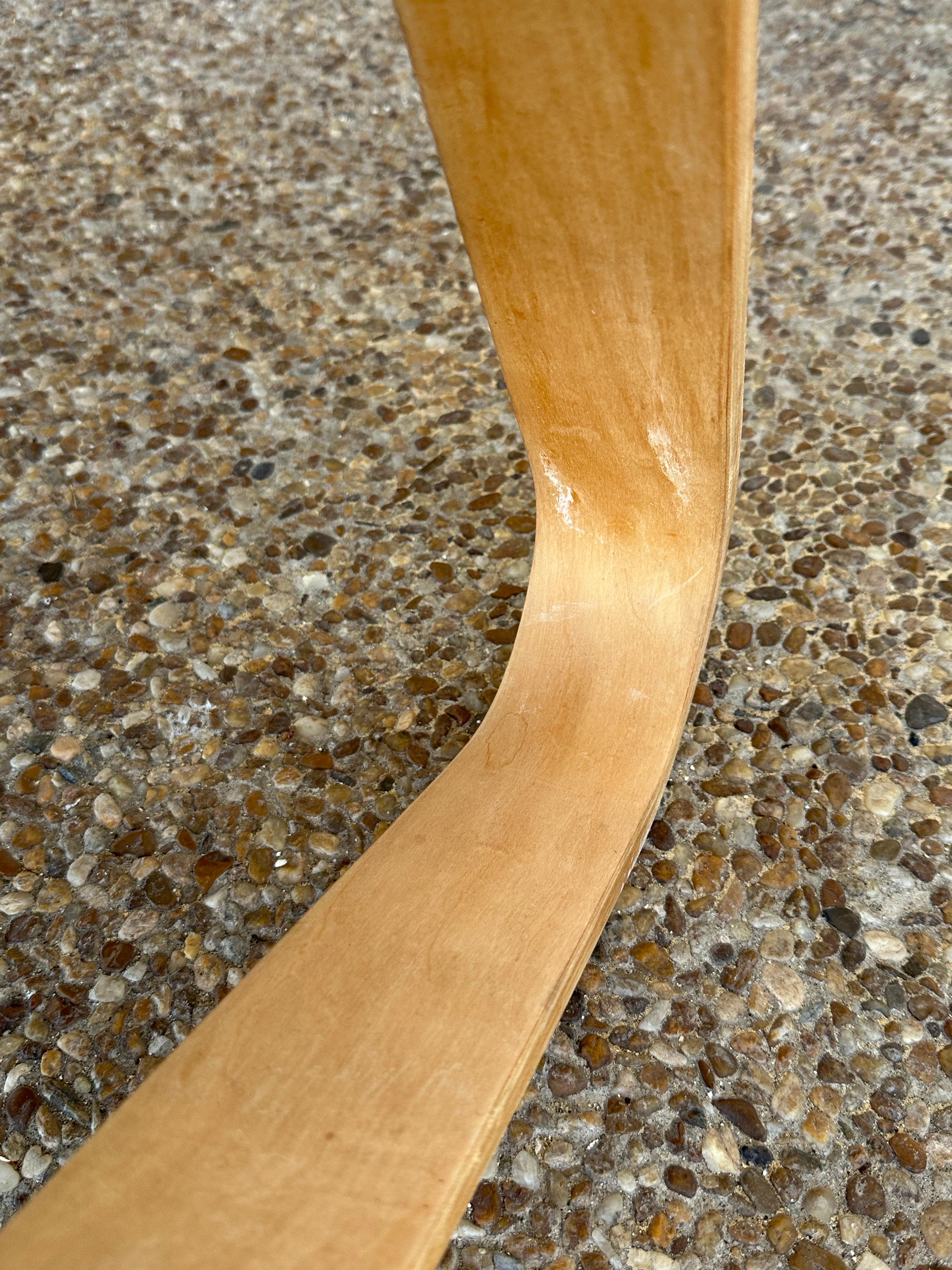 Ivory Cowhide Grasshopper Chair by Eero Saarinen, early 1940s Knoll Production 2