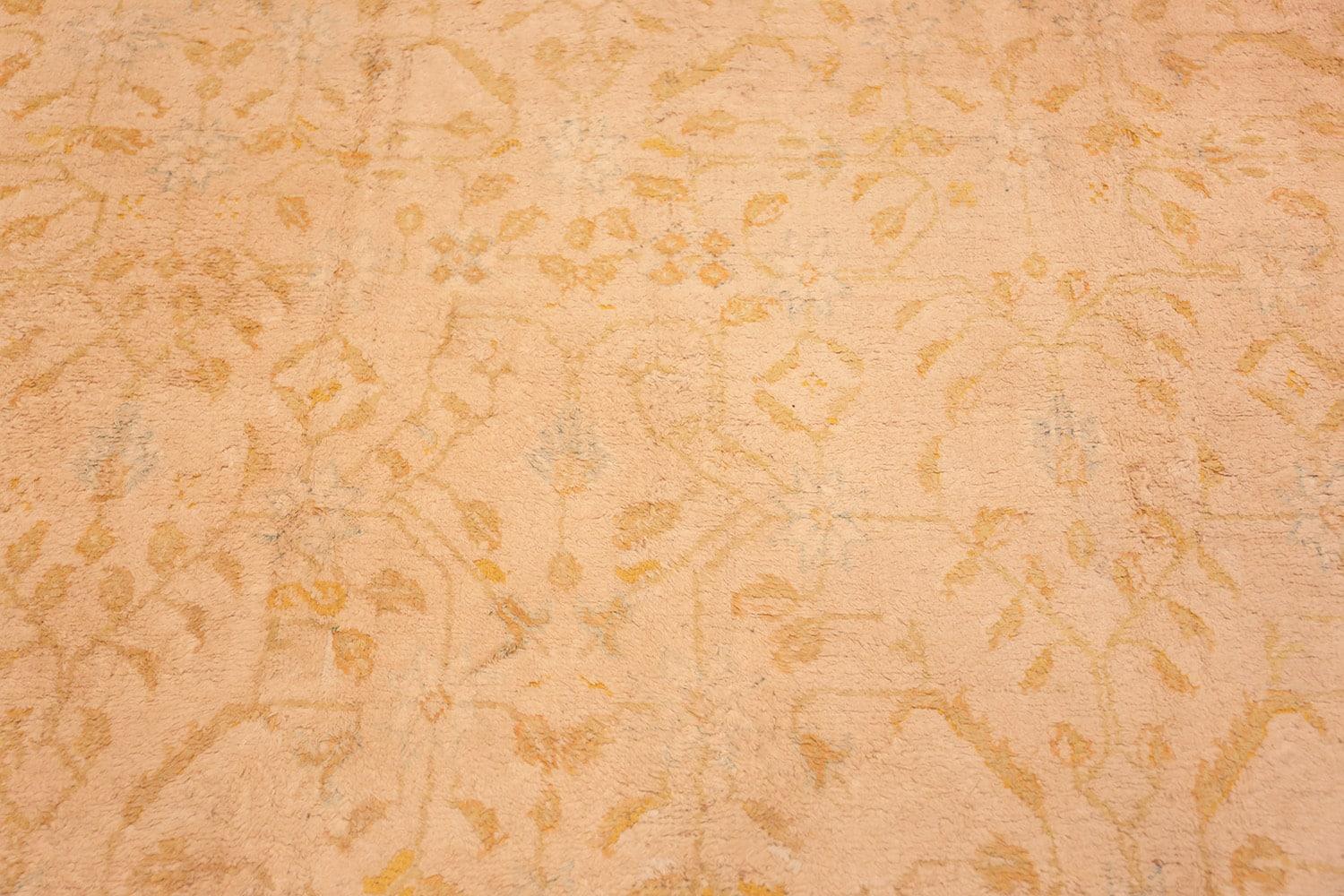 Light and Decorative Antique Indian Cotton Agra Rug, Country of Origin: India, Circa date: 1900