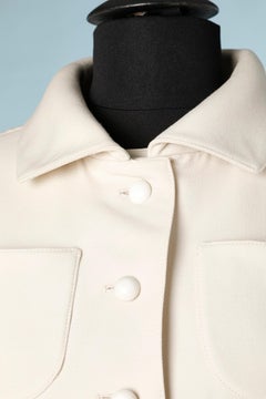 Abito avorio Courrèges Paris Couture Futur