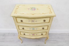 Ivory Dresser Chippendale Shabby Chic Vintage Antique