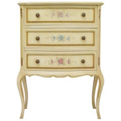 Ivory Dresser Chippendale Shabby Chic Vintage Antique