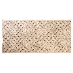 Ivory Fabric with Lilla Flowers