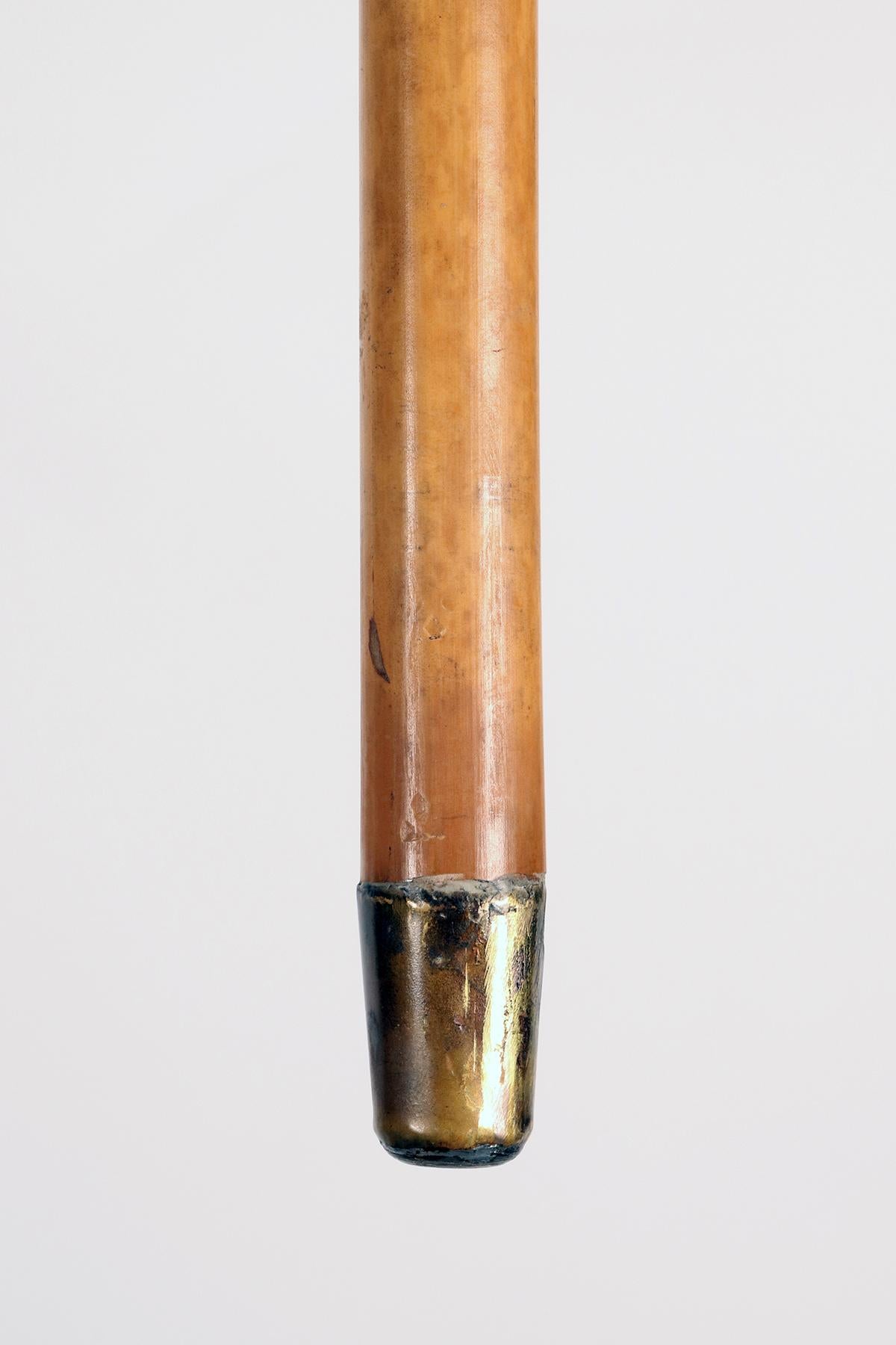 Ivory handle walking stick, depicting a portrait of Louis Philippe, France 1870. For Sale 3