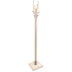 Ivory Lacquered Wood Coat Rack by Carlo de Carli for Fiarm, Italy, 1960s-1970s