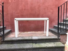 Lacquered Wood Console Table, Italy 1960s