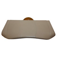 Ivory Leather Bag by Guiseppe Zannotti