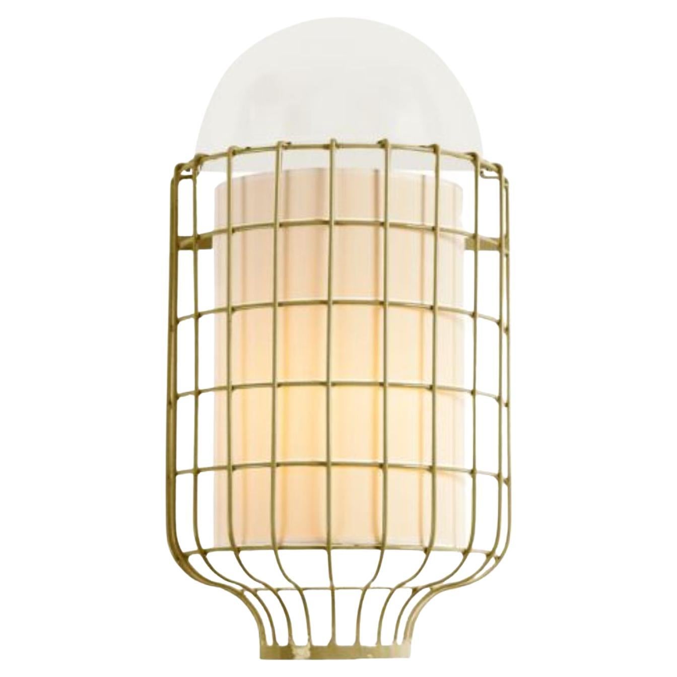 Ivory Magnolia Wall Lamp by Dooq For Sale