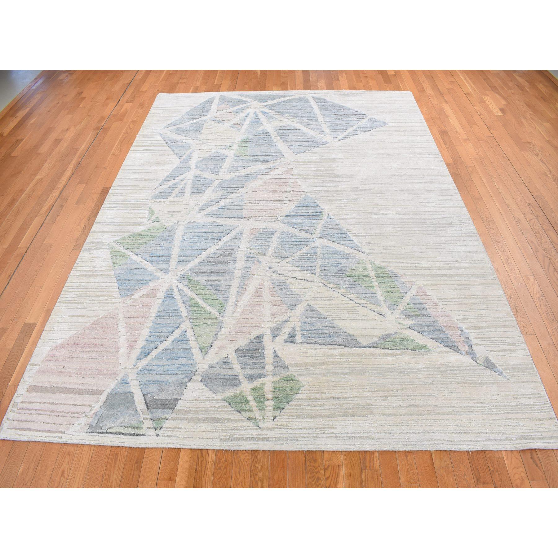 This fabulous Hand-Knotted carpet has been created and designed for extra strength and durability. This rug has been handcrafted for weeks in the traditional method that is used to make
Exact Rug Size in Feet and Inches : 9'0