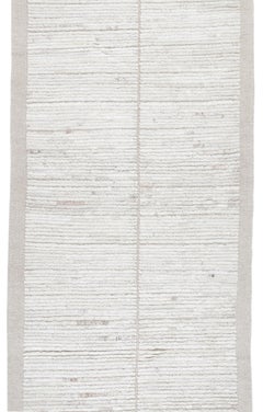 Ivory Modern Runner Rug