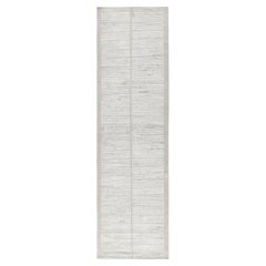 Ivory Modern Runner Rug