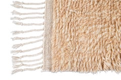 Custom Hand-Knotted Wool Moroccan Style Rug, 8' x 10', Modern Design