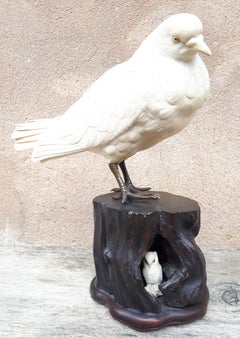 Ivory Okimono by Kofu, Japan Meiji era