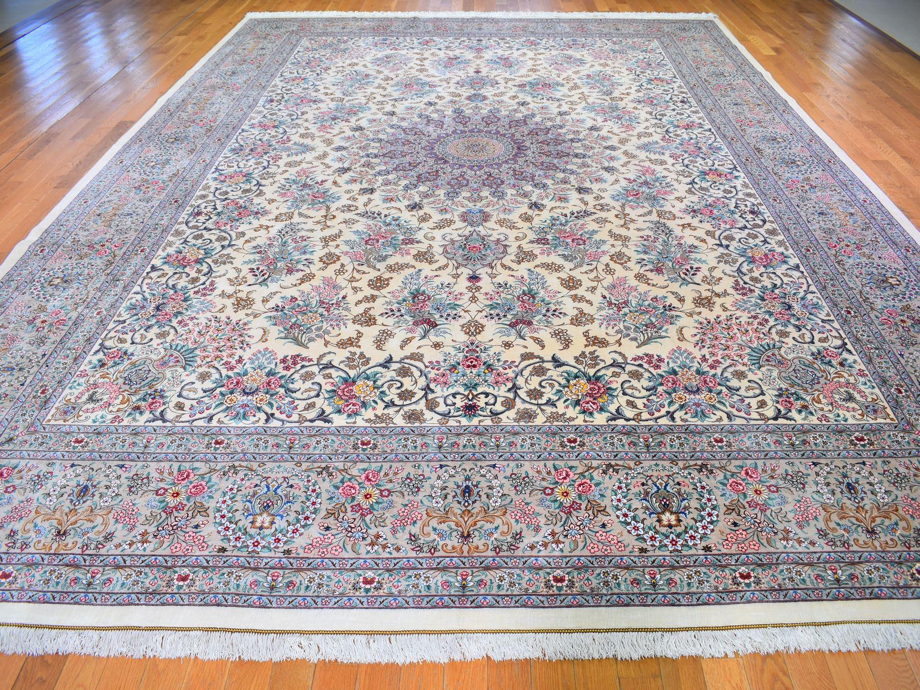 This fabulous hand knotted carpet has been created and designed for extra strength and durability. This rug has been handcrafted for weeks in the traditional method that is used to make rugs. This is truly a one-of-kind piece. 

Exact rug size in