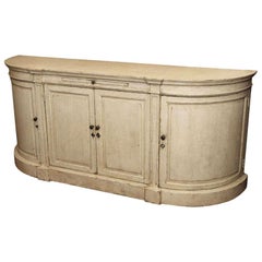 Ivory Painted Oak Buffet