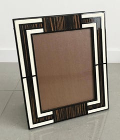 Ivory Shagreen with Macassar Photo Frame by Fabio Ltd
