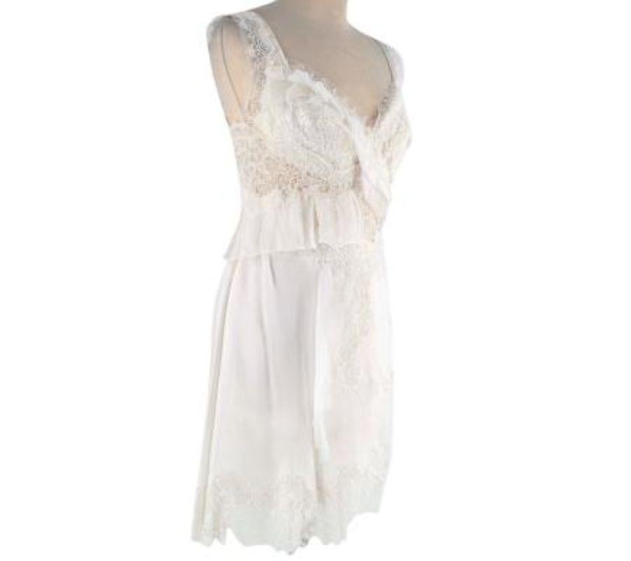 ermanno scervino white lace dress