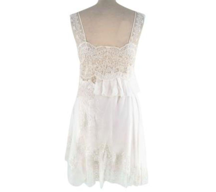 guess white lace dress