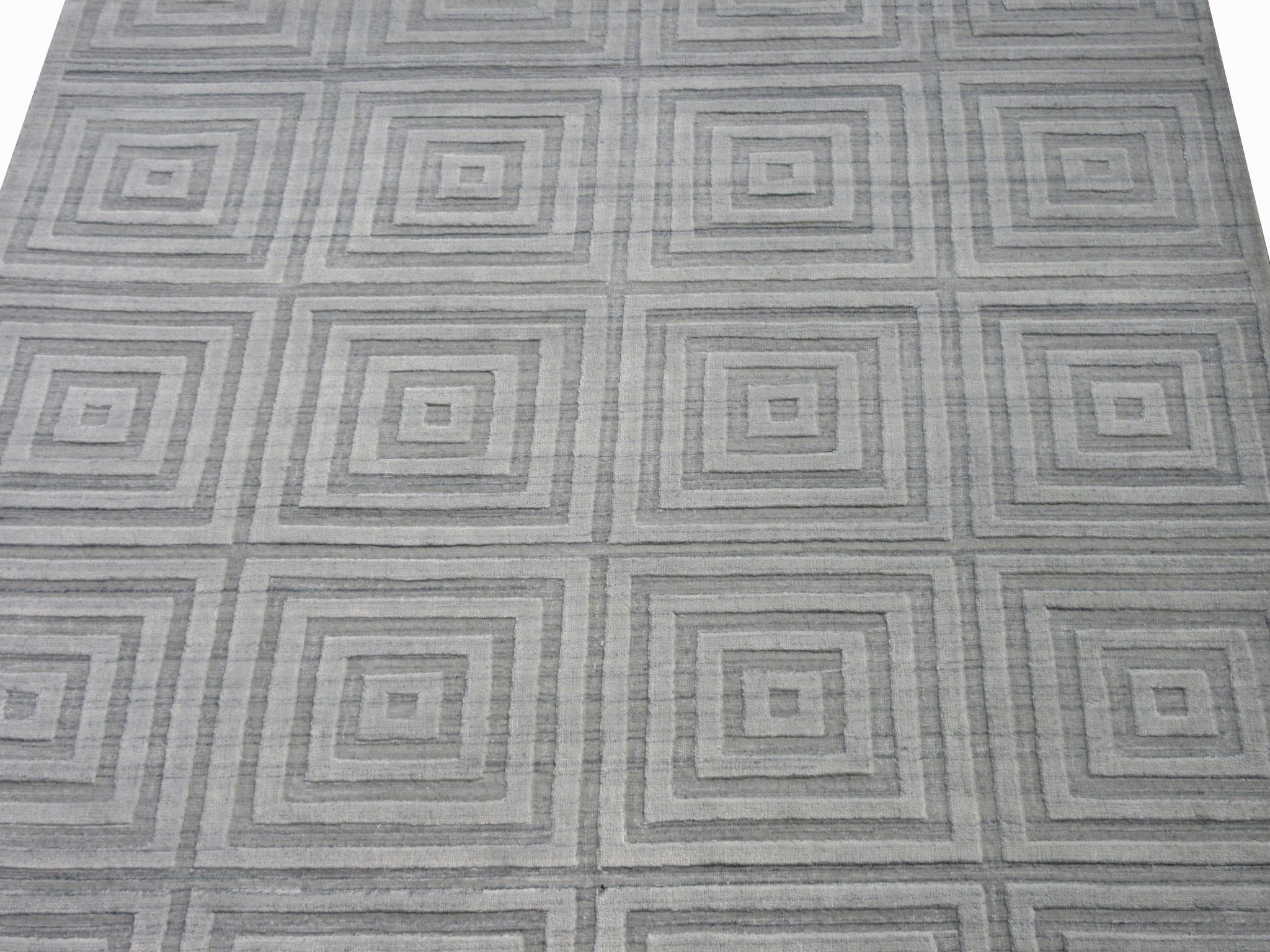 Moderno Avorio Seta Moderna in vendita