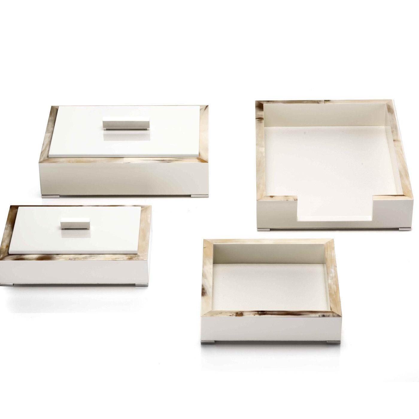 Italian Ivory Small Storage Box