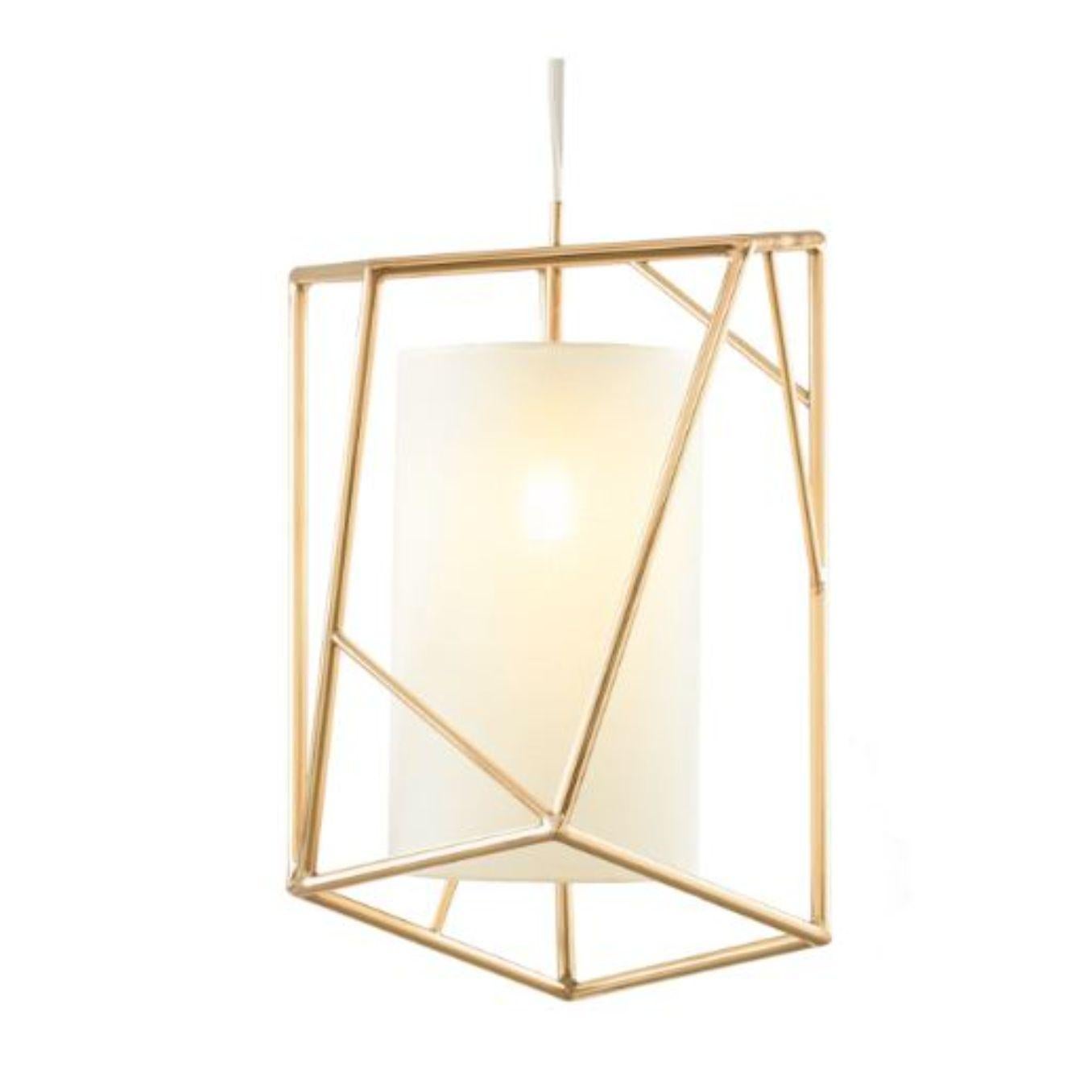 Modern Ivory Star III Suspension Lamp by Dooq For Sale