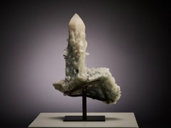 Ivory Tower - Oggetto decorativo di quarzo bianco da tavolo