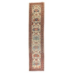 Alfombra Tribal Heriz Serapi Marfil