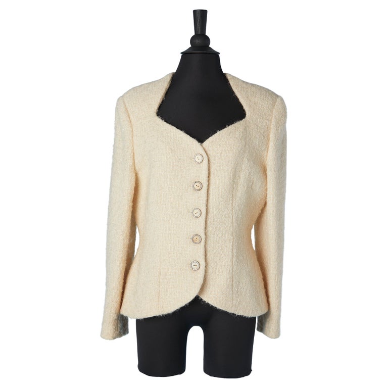 Ivory Single-Breasted Jacket main image 1