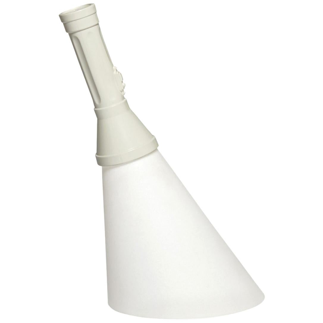 In Stock in Los Angeles, Flash Ivory White Cordless Lamp with LED, Studio Job