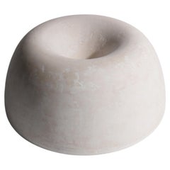 Ivory White Twirl Bowl by Lenny Stopp