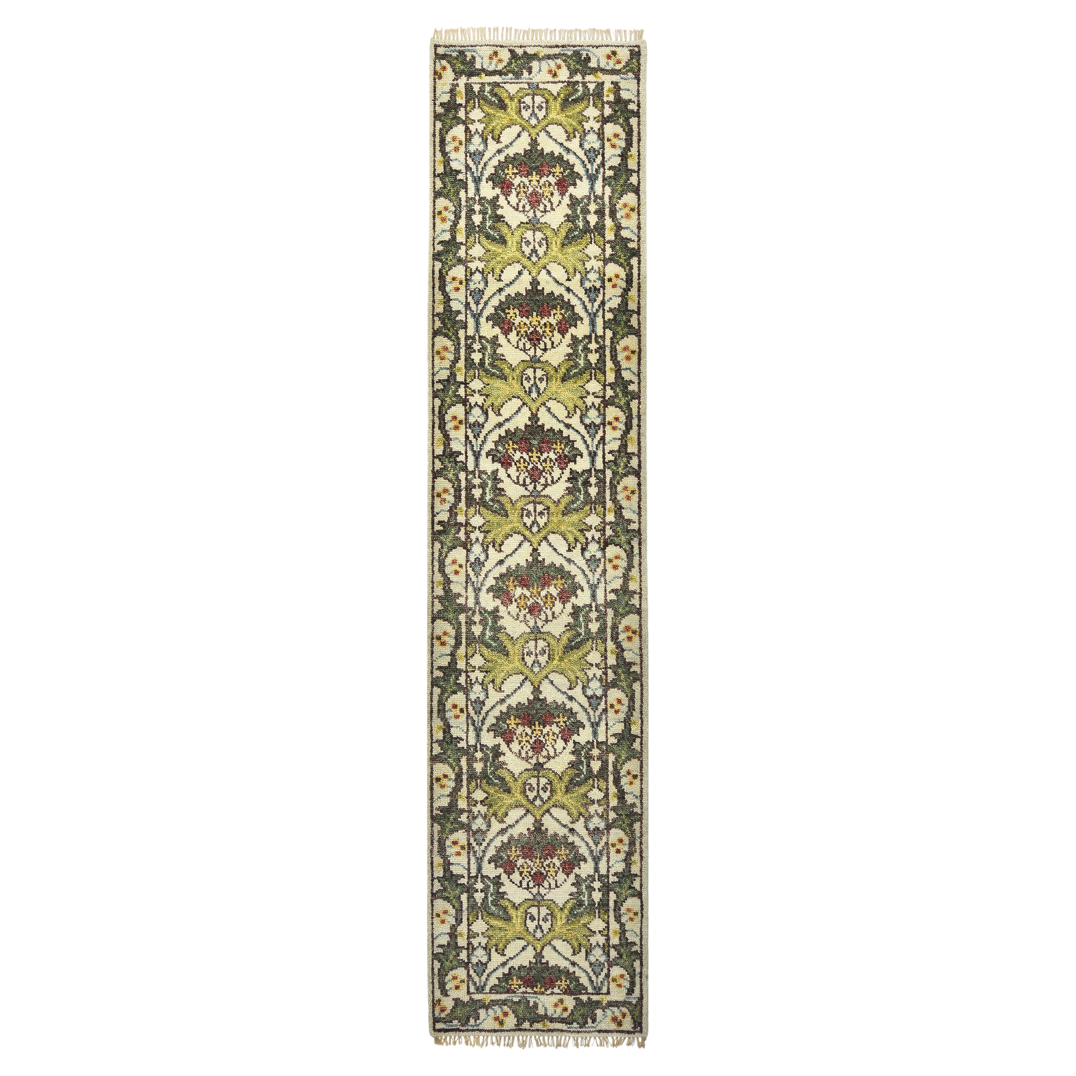 Ivory William Morris Inspired Runner