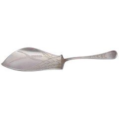 Ivy Aka Antique Ivy Eng by Tiffany & Co. Sterling Fish Server with Wheat